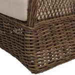 Soho Woven N-dura Resin Wicker Outdoor Lounge Chair - Image 4