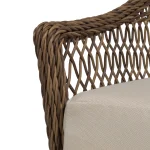 Soho Woven N-dura Resin Wicker Outdoor Lounge Chair - Image 5