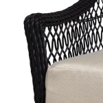 Soho Woven N-dura Resin Wicker Outdoor Lounge Chair - Image 9