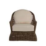 Soho Woven N-dura Resin Wicker Outdoor Lounge Chair - Image 12