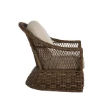 Soho Woven N-dura Resin Wicker Outdoor Lounge Chair - Image 13