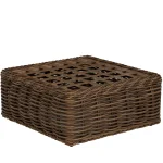 Soho Woven N-dura Resin Wicker Outdoor Ottoman - Image 14