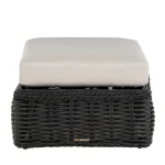 Soho Woven N-dura Resin Wicker Outdoor Ottoman - Image 10