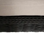 Soho Woven N-dura Resin Wicker Outdoor Ottoman - Image 8
