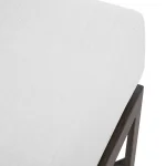 Monaco Wrought Aluminum Outdoor Ottoman