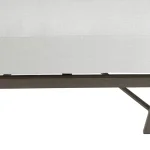 Monaco Wrought Aluminum Outdoor Ottoman - Image 4