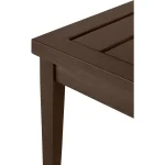 Brookings Aluminum Square Outdoor Slatted End Table - Image 9