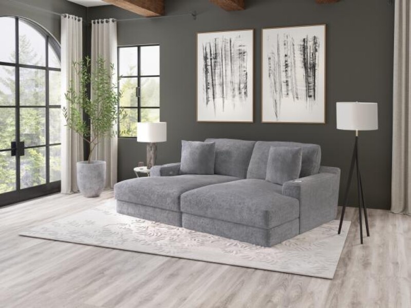 Cozy 3445 LSF Chaise w/USB