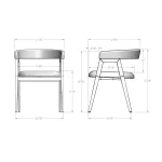 Caris CHAIRS 34462-WE/1B25JUF4 - Image 9