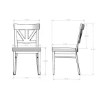 Clark CHAIRS 34514-WE/1B25JYF447 - Image 8