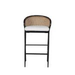 Havana Cane N-dura Resin Wicker Outdoor Bar Stool 30 In. - Image 10