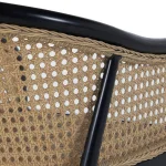 Havana Cane N-dura Resin Wicker Outdoor Arm Chair - Image 6