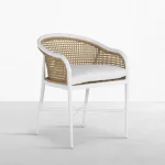 Havana Cane N-dura Resin Wicker Outdoor Arm Chair - Image 7