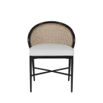 Havana Cane N-dura Resin Wicker Outdoor Side Chair - Image 3
