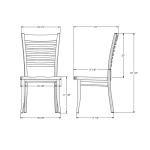 Edwin CHAIRS 35198B/5287 - Image 3