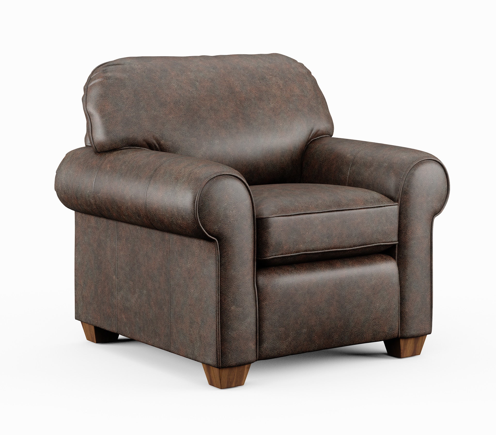 353510-105403447 Thornton Leather Chair - Image 1