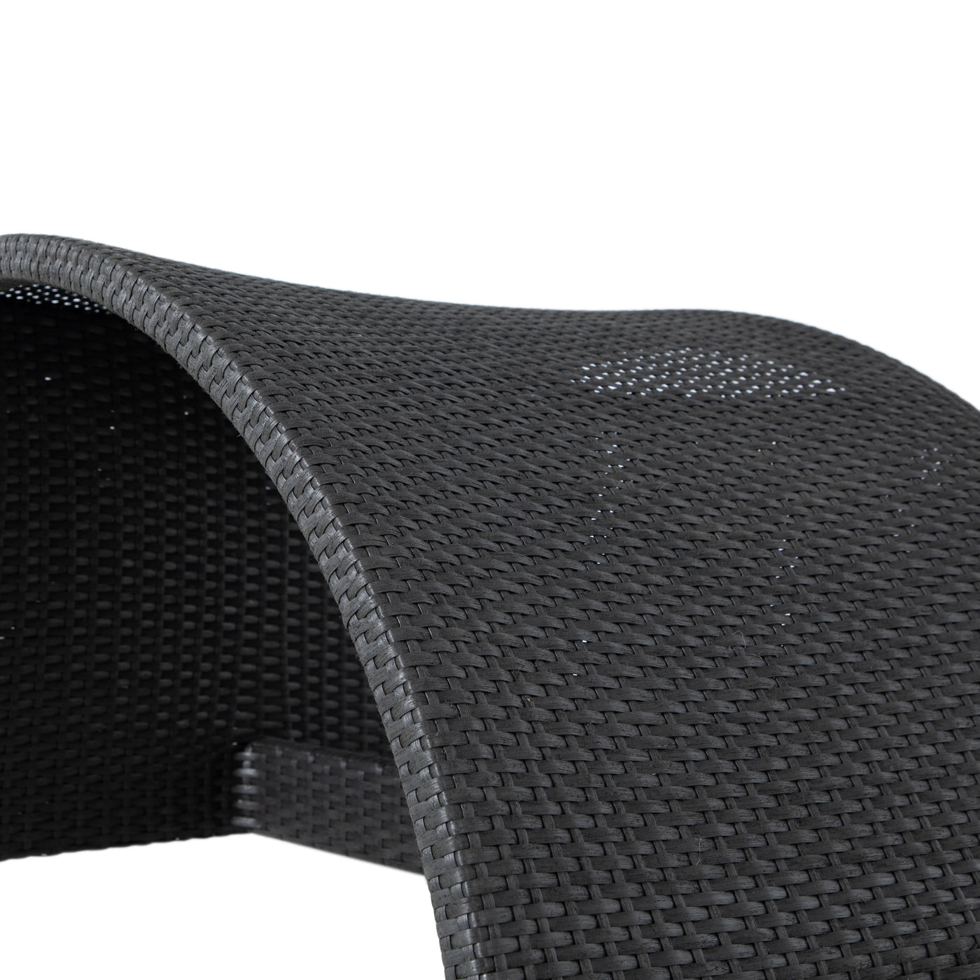 Halo N-dura Resin Wicker Outdoor Woven Ottoman