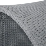 Halo N-dura Resin Wicker Outdoor Woven Ottoman - Image 13