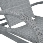 Halo N-dura Resin Wicker Outdoor Chaise Lounge - Image 4