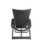 Halo N-dura Resin Wicker Outdoor Chaise Lounge - Image 9