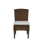 Astoria N-dura Resin Wicker Outdoor Side Chair - Image 12