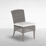 Astoria N-dura Resin Wicker Outdoor Side Chair - Image 10