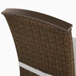 Astoria N-dura Resin Wicker Outdoor Side Chair - Image 9