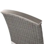 Astoria N-dura Resin Wicker Outdoor Side Chair - Image 4