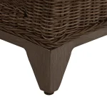 Astoria Wicker Rectangle Outdoor Coffee Table 48. 25 In. W X 16.75 In. H - Image 5