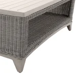 Astoria Wicker Rectangle Outdoor Coffee Table 48. 25 In. W X 16.75 In. H - Image 15