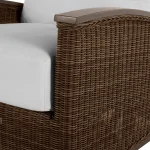 Astoria N-dura Resin Wicker Outdoor Swivel Glider Chair