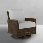 Astoria N-dura Resin Wicker Outdoor Swivel Glider Chair - Image 5