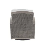 Astoria N-dura Resin Wicker Outdoor Swivel Glider Chair - Image 18