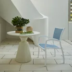 Aire N-dura Resin Wicker Outdoor Arm Chair - Image 11