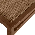 Aire N-dura Resin Wicker Stackable Outdoor Side Chair - Image 9
