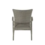 Skye Woven N-dura Resin Wicker Stackable Outdoor Arm Chair - Image 20