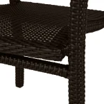 Skye Woven N-dura Resin Wicker Stackable Outdoor Arm Chair - Image 18