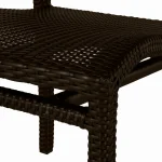 Skye Woven N-dura Resin Wicker Stackable Outdoor Side Chair - Image 4