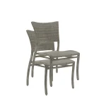 Skye Woven N-dura Resin Wicker Stackable Outdoor Side Chair - Image 9