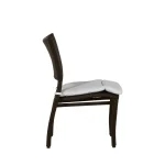 Skye Woven N-dura Resin Wicker Stackable Outdoor Side Chair - Image 13