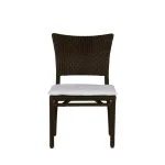 Skye Woven N-dura Resin Wicker Stackable Outdoor Side Chair - Image 16