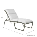 Skye N-dura Resin Wicker Outdoor Chaise Lounge - Image 33