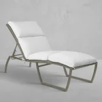 Skye N-dura Resin Wicker Outdoor Chaise Lounge - Image 4