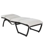 Skye N-dura Resin Wicker Outdoor Chaise Lounge - Image 8