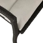 Skye N-dura Resin Wicker Outdoor Woven Bench 44.5 In. - Image 22