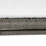 Skye N-dura Resin Wicker Outdoor Woven Bench 44.5 In. - Image 12