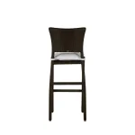 Skye Woven N-dura Resin Wicker Outdoor Bar Stool 30 In. - Image 4