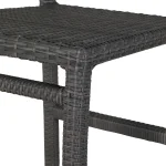 Skye Woven N-dura Resin Wicker Outdoor Bar Stool 30 In. - Image 12