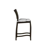 Skye Woven N-dura Resin Wicker Outdoor Counter Stool 24 In. - Image 4