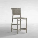 Skye Woven N-dura Resin Wicker Outdoor Counter Stool 24 In. - Image 5